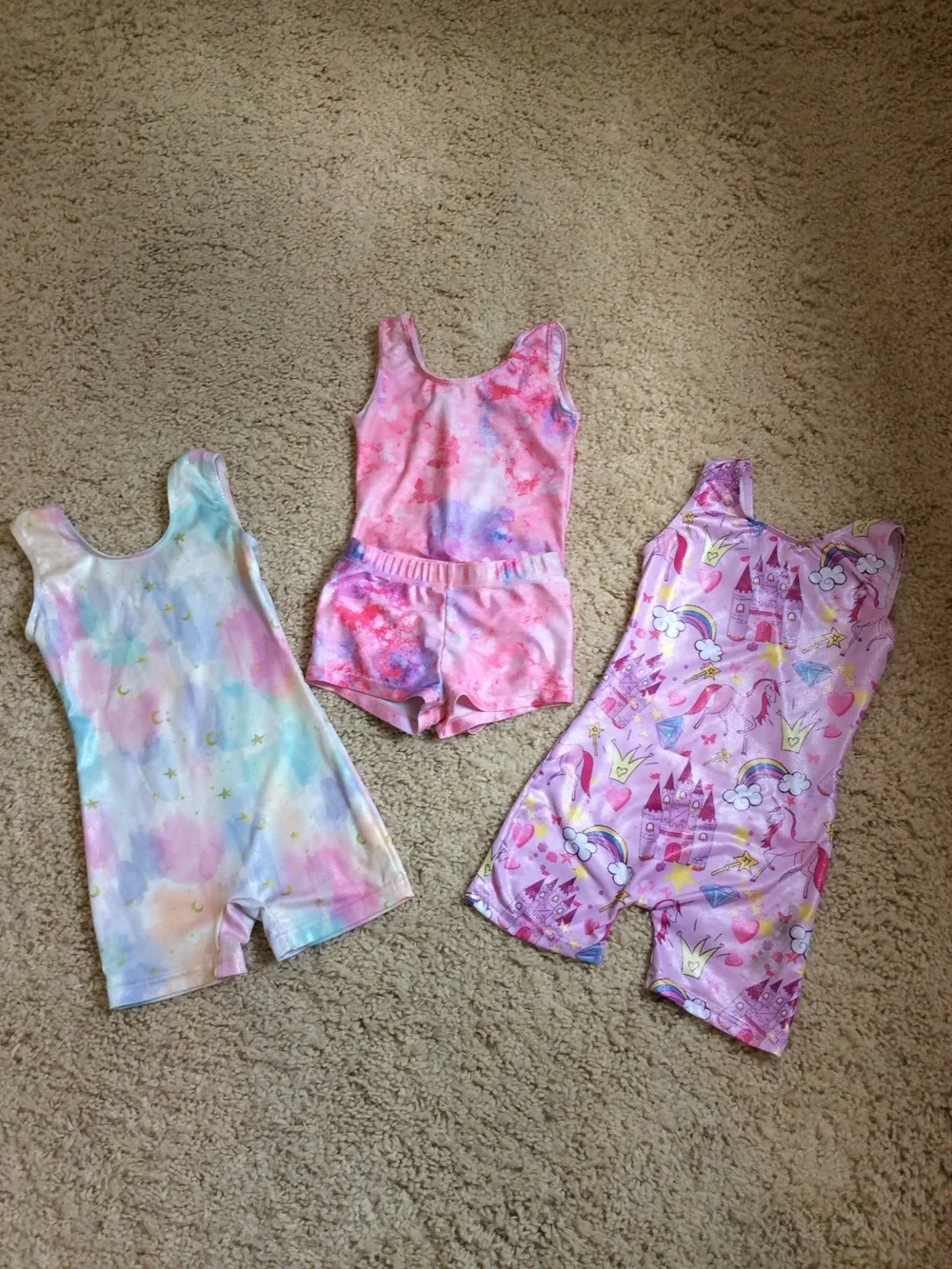 Girls 3-Pack Leotard Bundle - 4/5T